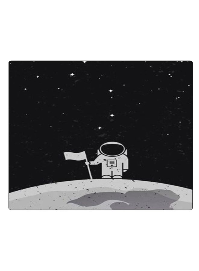 BP Printed Anti-Slip Gaming Mouse Pad Black/Grey/White - Image 1