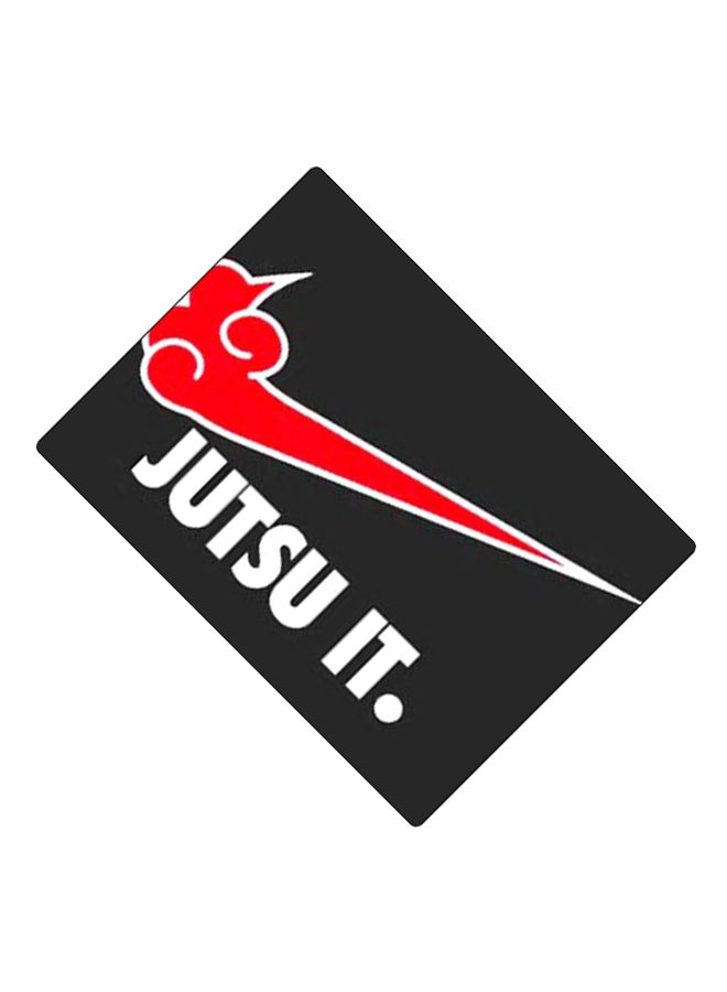 BP Printed Anti-Slip Gaming Mouse Pad Black/Red/White - Image 2