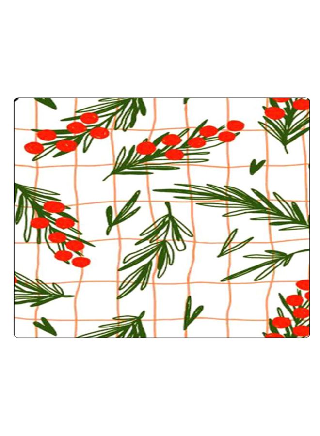 BP Printed Anti-Slip Gaming Mouse Pad Red/White/Green - Image 1