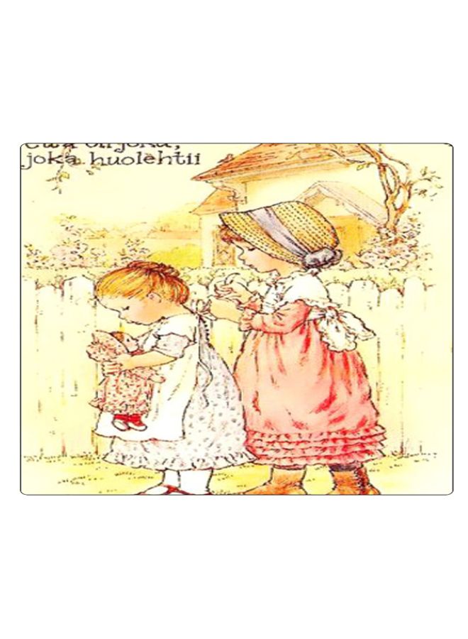 بي بي لوحة ماوس ألعاب بتصميم مضادة للانزلاق وبنمط مطبوع متعدد الألوان - Image 1