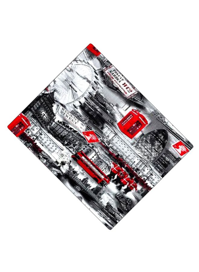 BP Printed Anti-Slip Gaming Mouse Pad Black/White/Red - Image 2