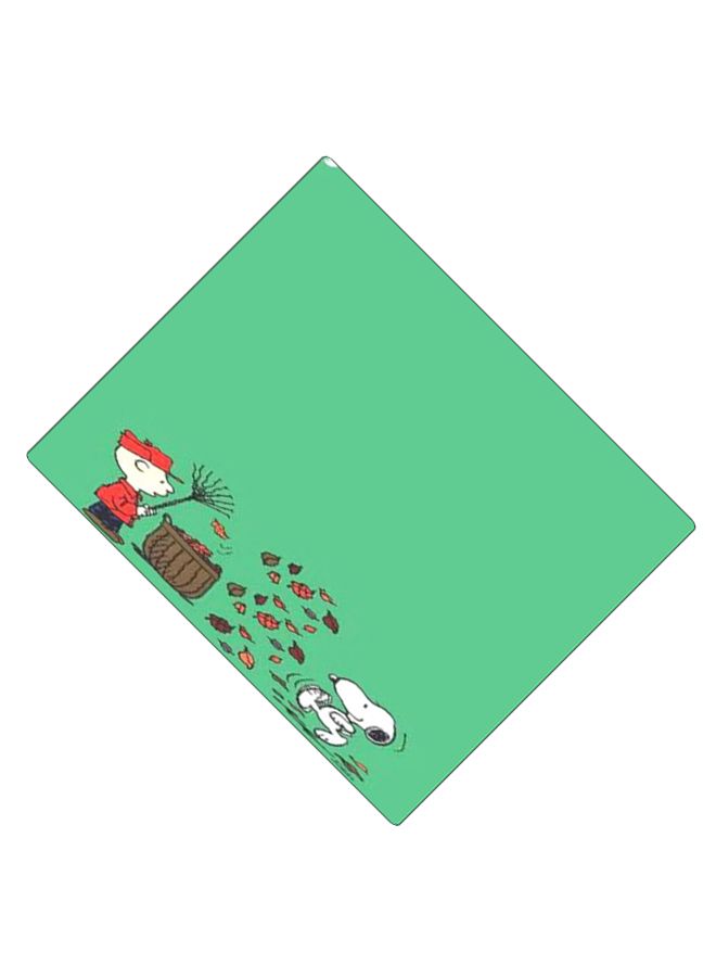 BP Printed Anti-Slip Gaming Mouse Pad Green/Brown/White - Image 2