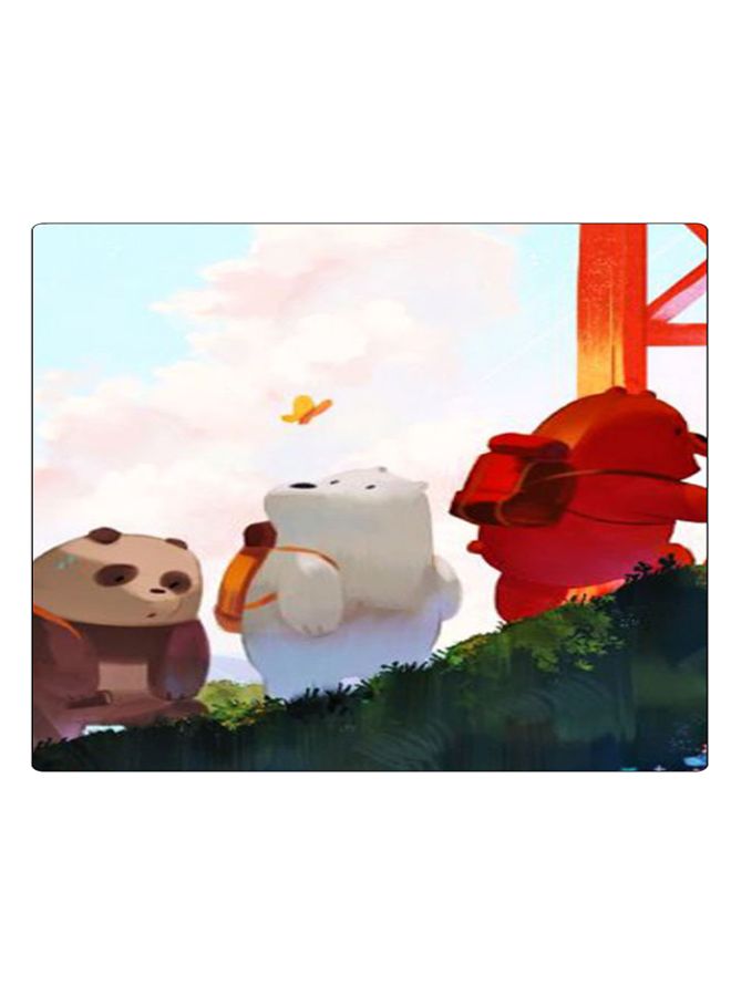 BP Printed Anti-Slip Gaming Mouse Pad Multicolour - Image 1