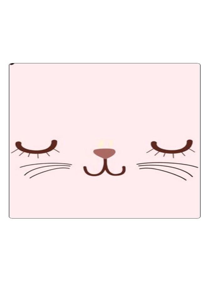 BP Printed Anti-Slip Gaming Mouse Pad Pink/Brown - Image 1