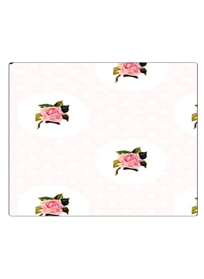 BP Printed Anti-Slip Gaming Mouse Pad Pink/White/Green - Image 1