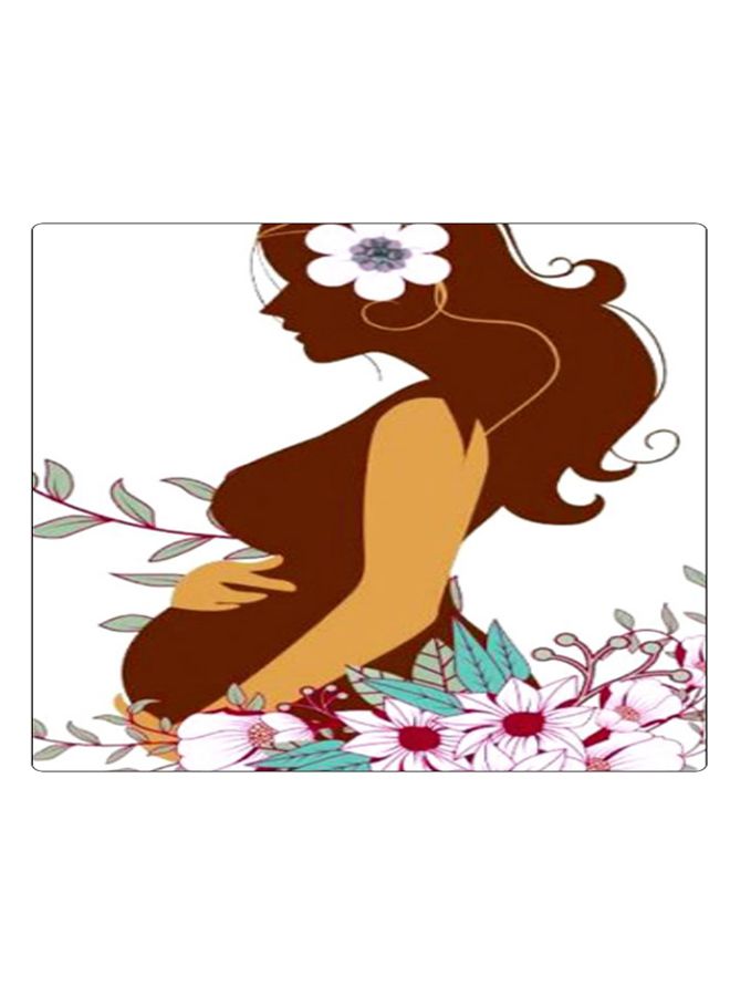 بي بي لوحة ماوس ألعاب بتصميم مضادة للانزلاق وبنمط مطبوع متعدد الألوان - Image 1