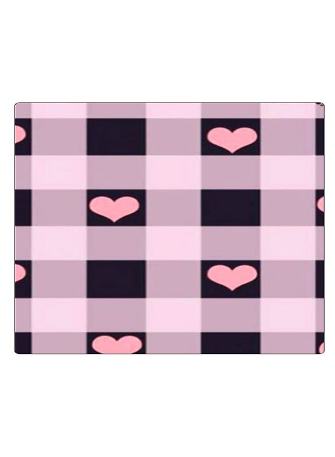 BP Printed Anti-Slip Gaming Mouse Pad Pink/Black - Image 1