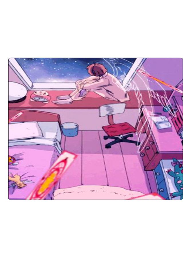 BP Printed Anti-Slip Gaming Mouse Pad Multicolour - Image 1
