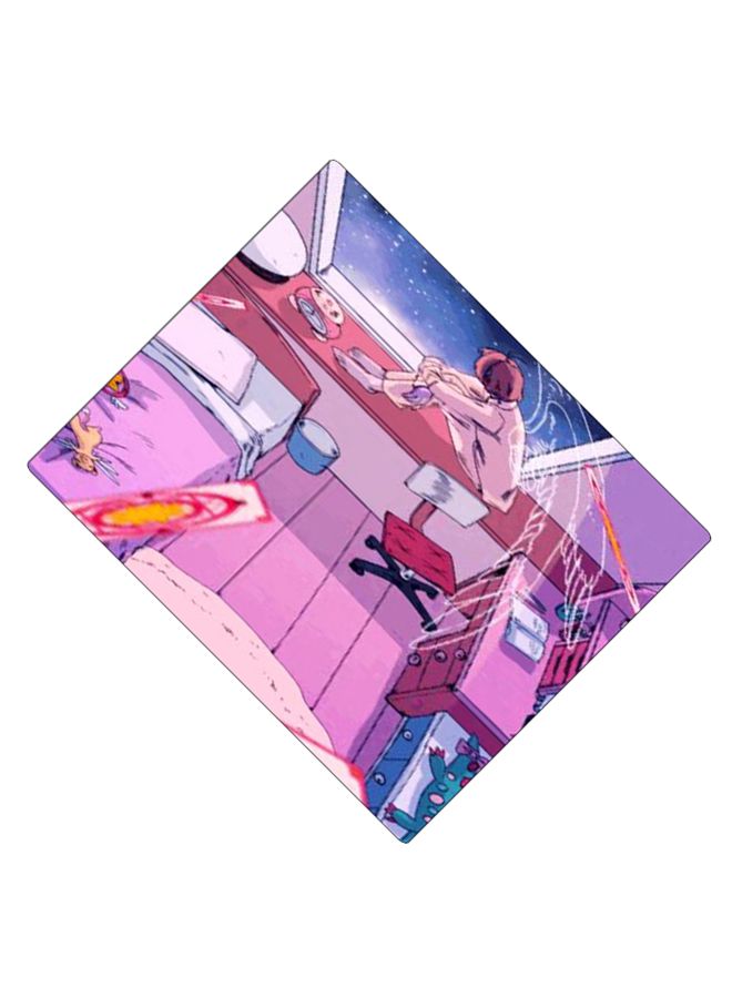 BP Printed Anti-Slip Gaming Mouse Pad Multicolour - Image 2