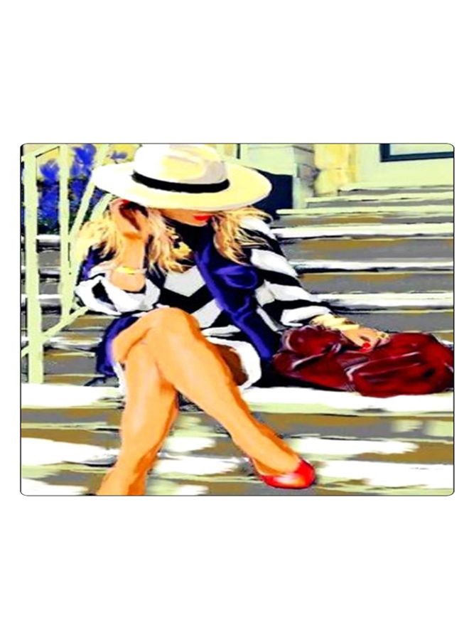 BP Printed Anti-Slip Gaming Mouse Pad Multicolour - Image 1