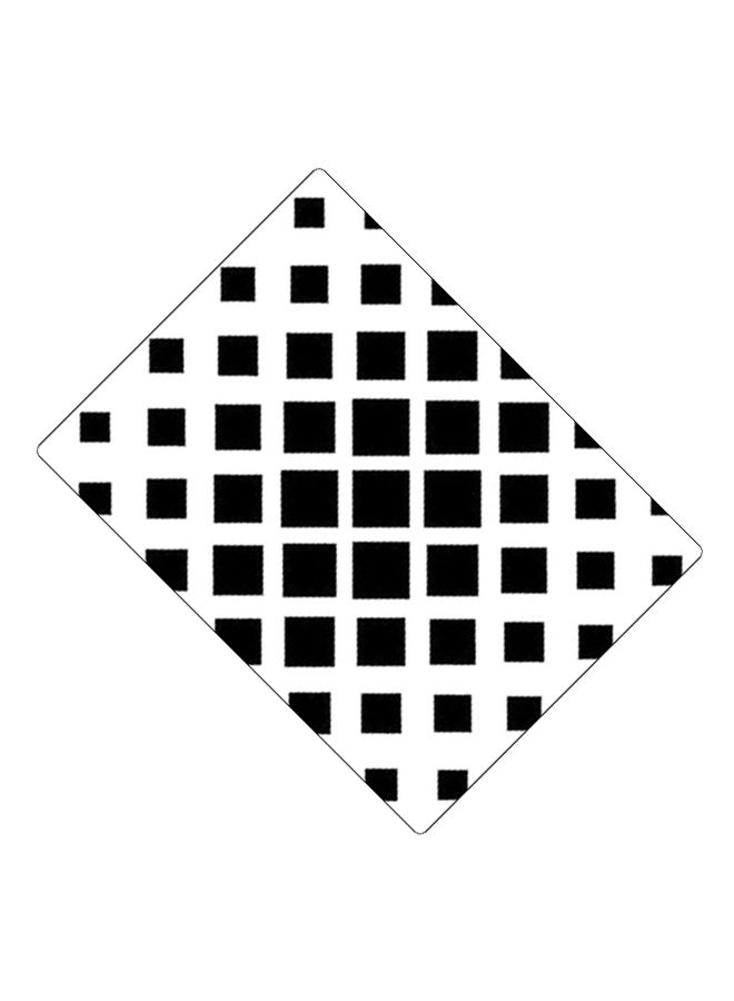 BP Printed Anti-Slip Gaming Mouse Pad Black/White  - Image 2