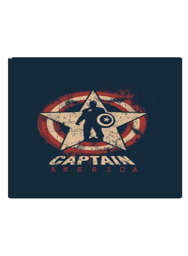 BP Printed Anti-Slip Gaming Mouse Pad Blue/Red/Beige - Image 1