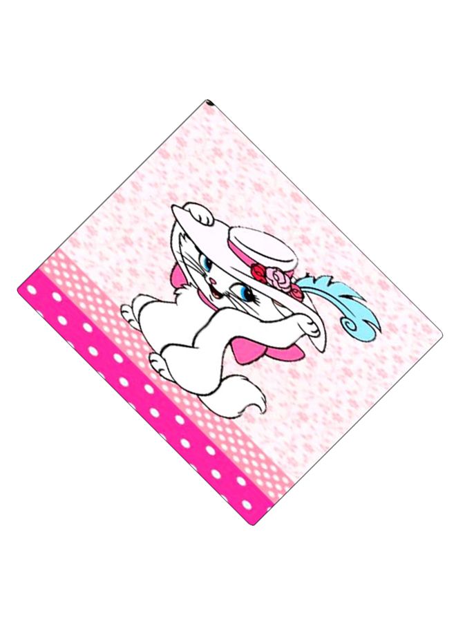 BP Printed Anti-Slip Gaming Mouse Pad Pink/White/Blue - Image 2