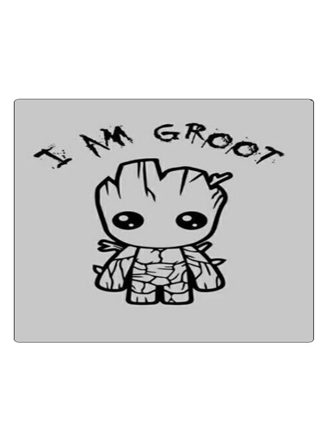 BP Printed Anti-Slip Gaming Mouse Pad Grey/Black - Image 1