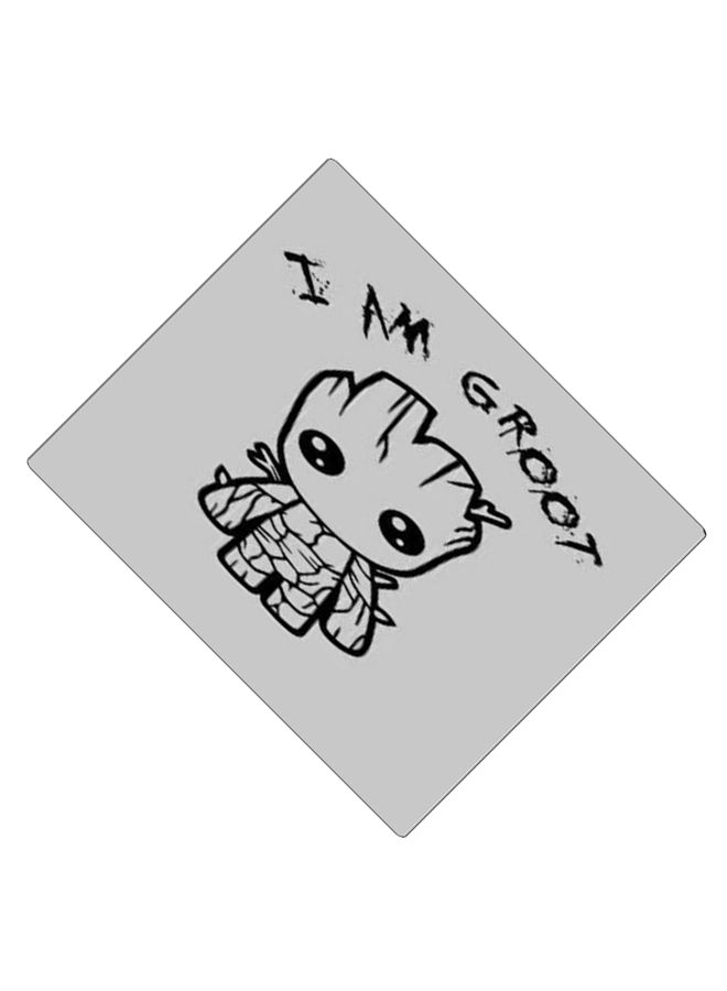 BP Printed Anti-Slip Gaming Mouse Pad Grey/Black - Image 2