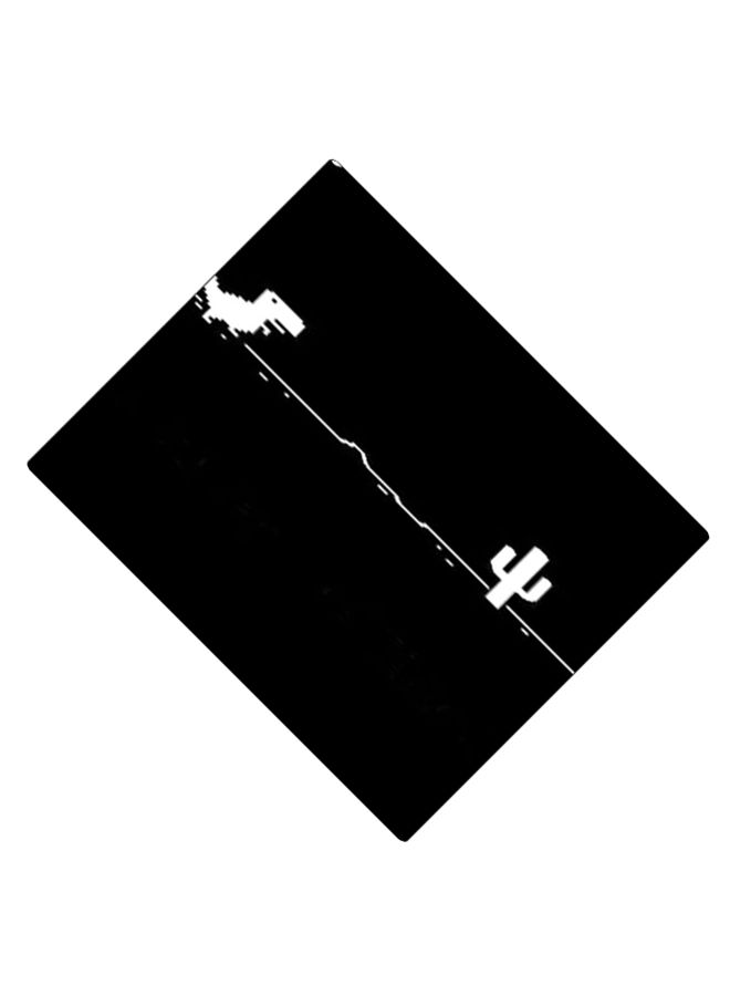 BP Printed Anti-Slip Gaming Mouse Pad White/Black - Image 2