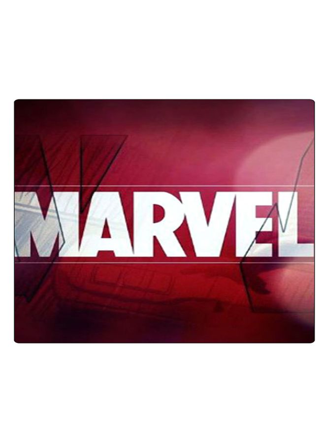 BP Printed Anti-Slip Gaming Mouse Pad Red/White  - Image 1