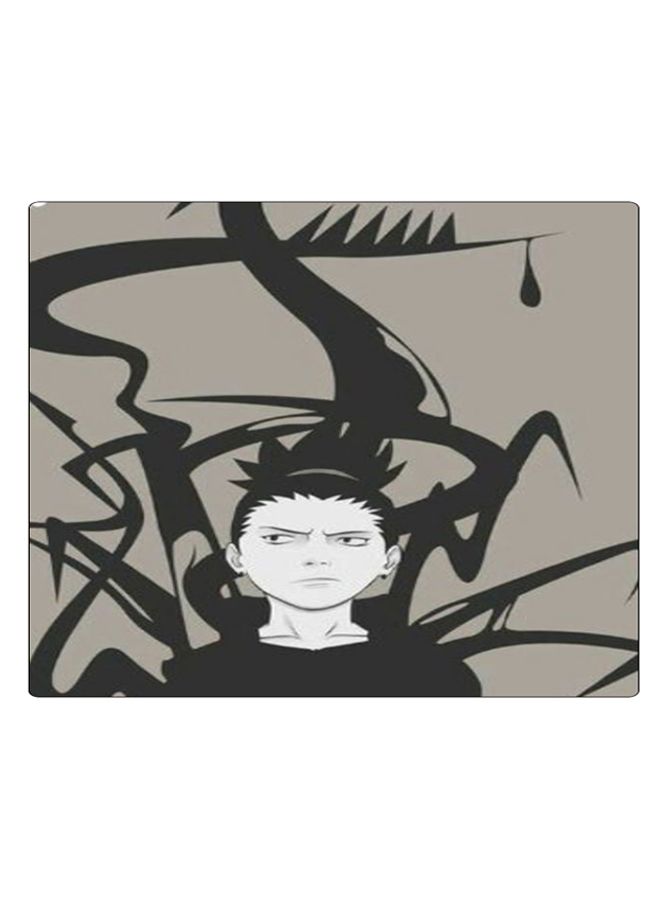 BP Printed Anti-Slip Gaming Mouse Pad Grey/Black/White - Image 1