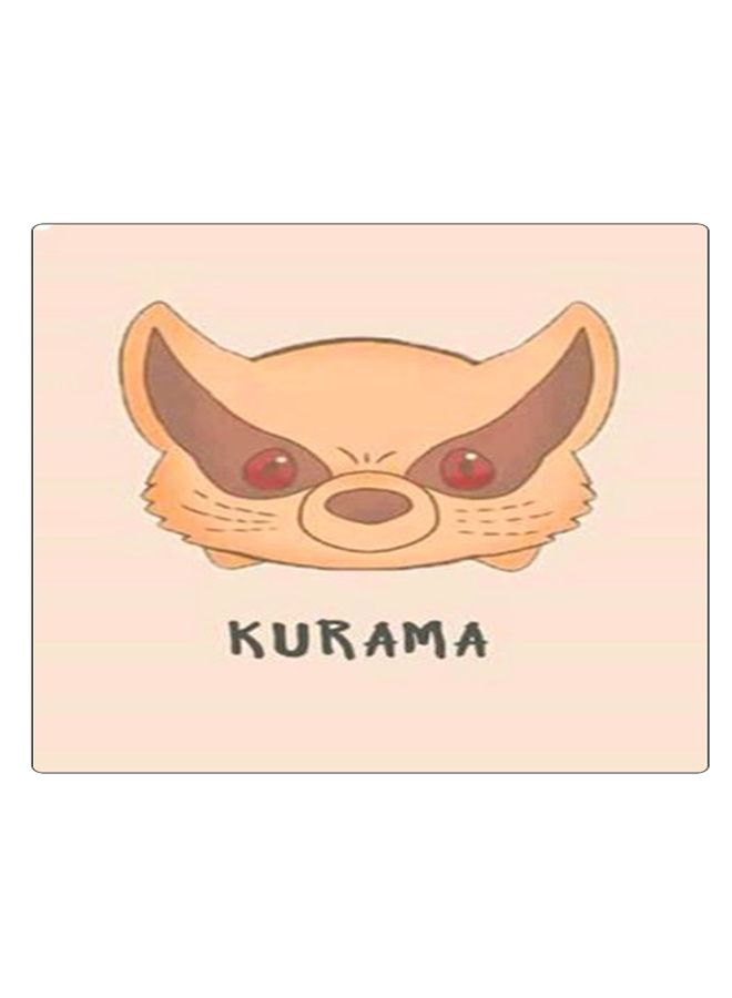 BP Printed Anti-Slip Gaming Mouse Pad Brown - Image 1