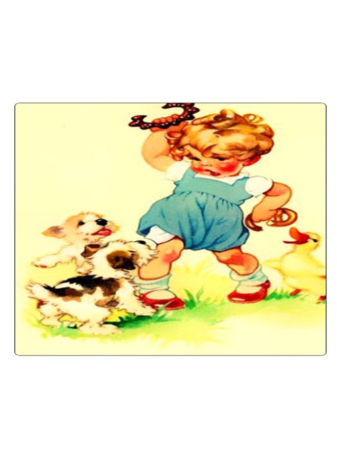 BP Printed Anti-Slip Gaming Mouse Pad Multicolour - Image 1