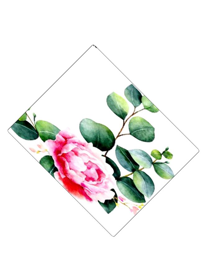 BP Printed Anti-Slip Gaming Mouse Pad Green/Pink/White - Image 2
