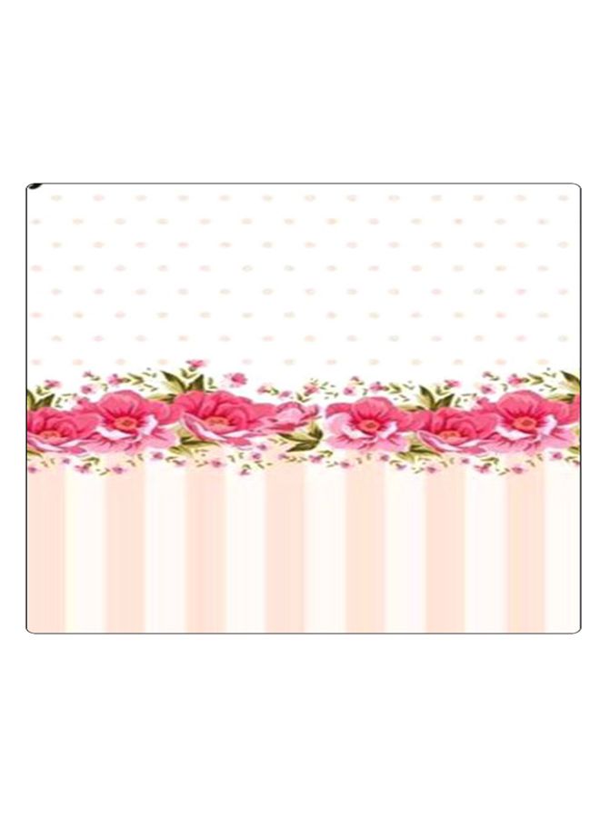 BP Printed Anti-Slip Gaming Mouse Pad Pink/White/Green - Image 1