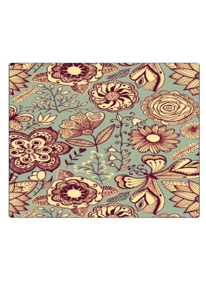 BP Printed Anti-Slip Gaming Mouse Pad Blue/Brown/Beige - Image 1