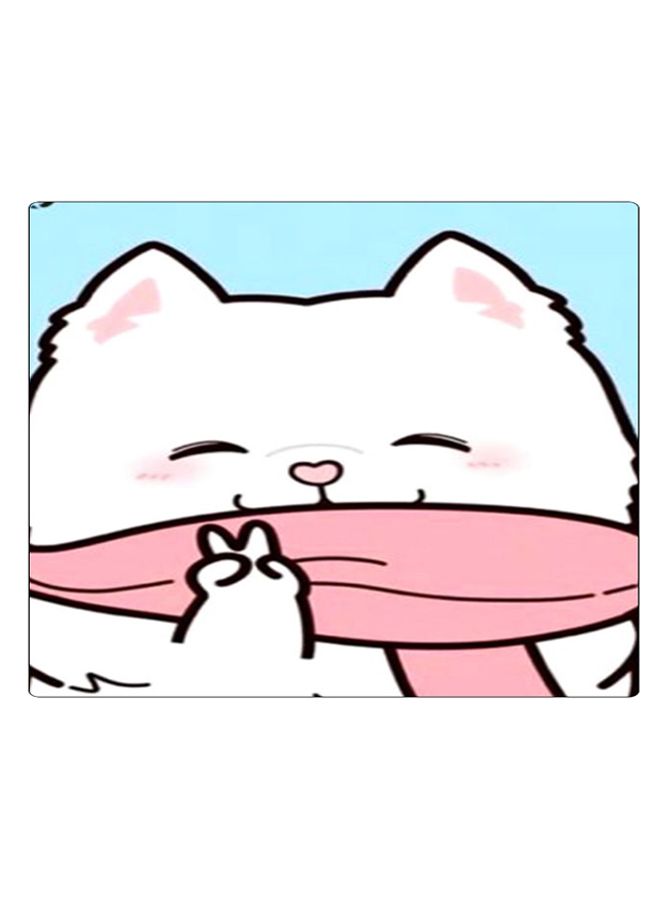 بي بي لوحة ماوس ألعاب بتصميم مضادة للانزلاق وبنمط مطبوع متعدد الألوان - Image 1