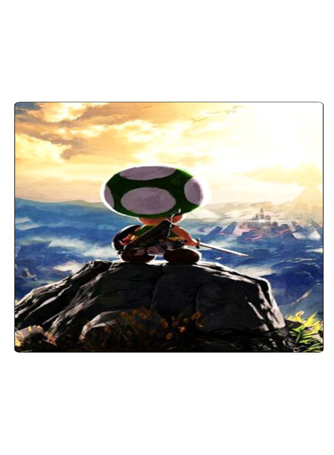 BP Printed Anti-Slip Gaming Mouse Pad Multicolour - Image 1