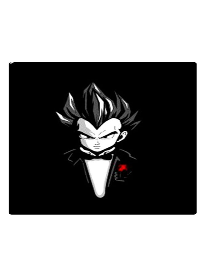 BP Printed Anti-Slip Gaming Mouse Pad Black/White/Red - Image 1