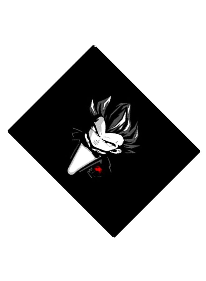 BP Printed Anti-Slip Gaming Mouse Pad Black/White/Red - Image 2