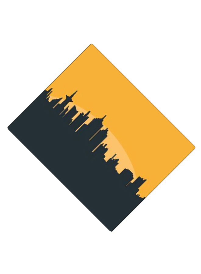 BP Printed Anti-Slip Gaming Mouse Pad Yellow/Black - Image 2