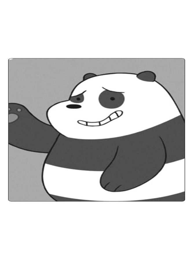 BP Printed Anti-Slip Gaming Mouse Pad Black/White  - Image 1