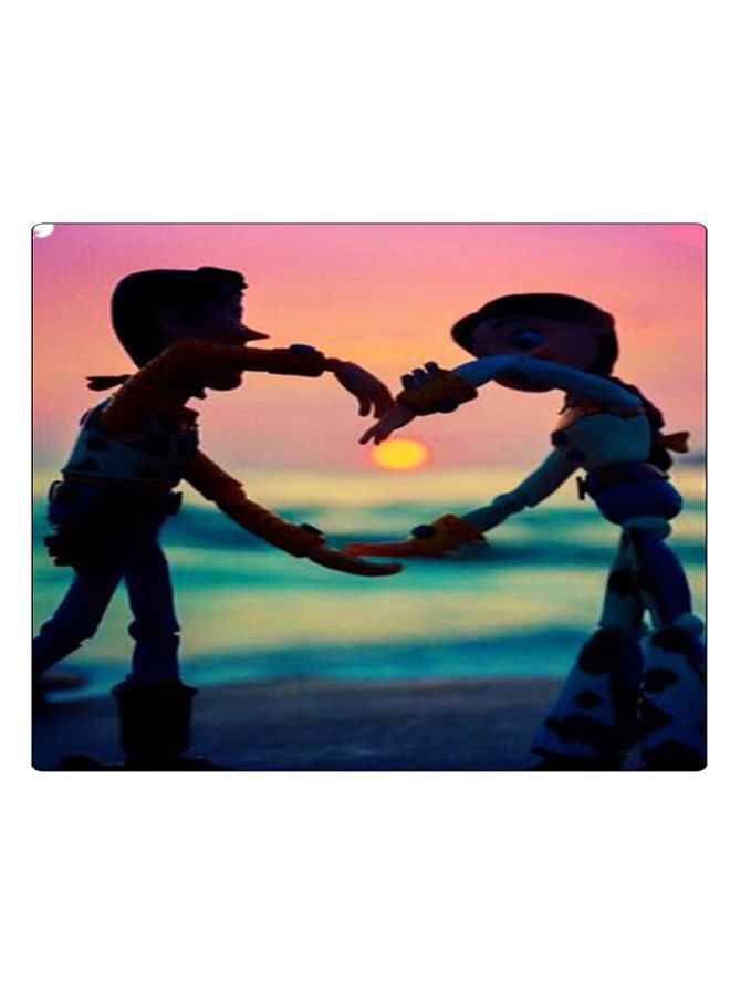 بي بي لوحة ماوس ألعاب بتصميم مضادة للانزلاق وبنمط مطبوع متعدد الألوان - Image 1