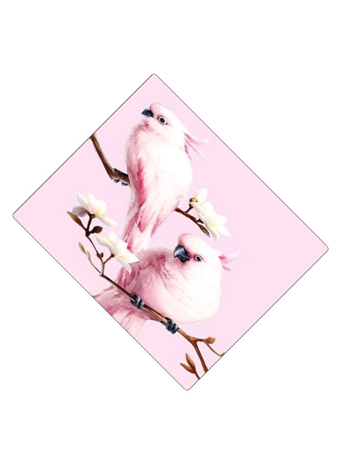 BP Printed Anti-Slip Gaming Mouse Pad Pink/White/Brown - Image 2