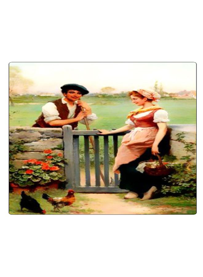 BP Printed Anti-Slip Gaming Mouse Pad Multicolour - Image 1