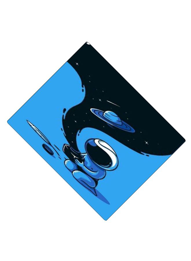 BP Printed Anti-Slip Gaming Mouse Pad Blue/Black/White - Image 2