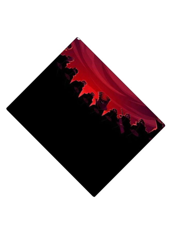 BP Printed Anti-Slip Gaming Mouse Pad Red/Black - Image 2