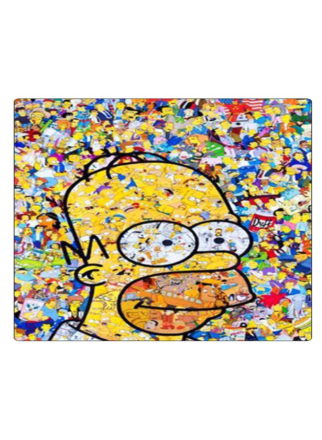 بي بي لوحة ماوس ألعاب بتصميم مضادة للانزلاق وبنمط مطبوع متعدد الألوان - Image 1