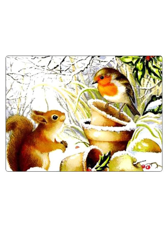 بي بي لوحة ماوس ألعاب بتصميم مضادة للانزلاق وبنمط مطبوع متعدد الألوان - Image 1