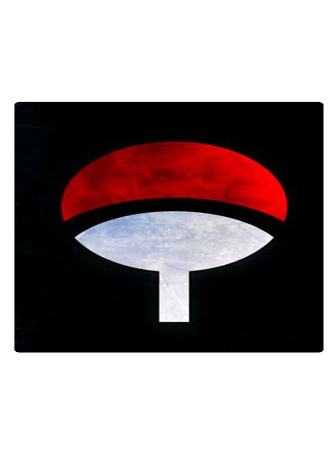 BP Printed Anti-Slip Gaming Mouse Pad Black/White/Red - Image 1
