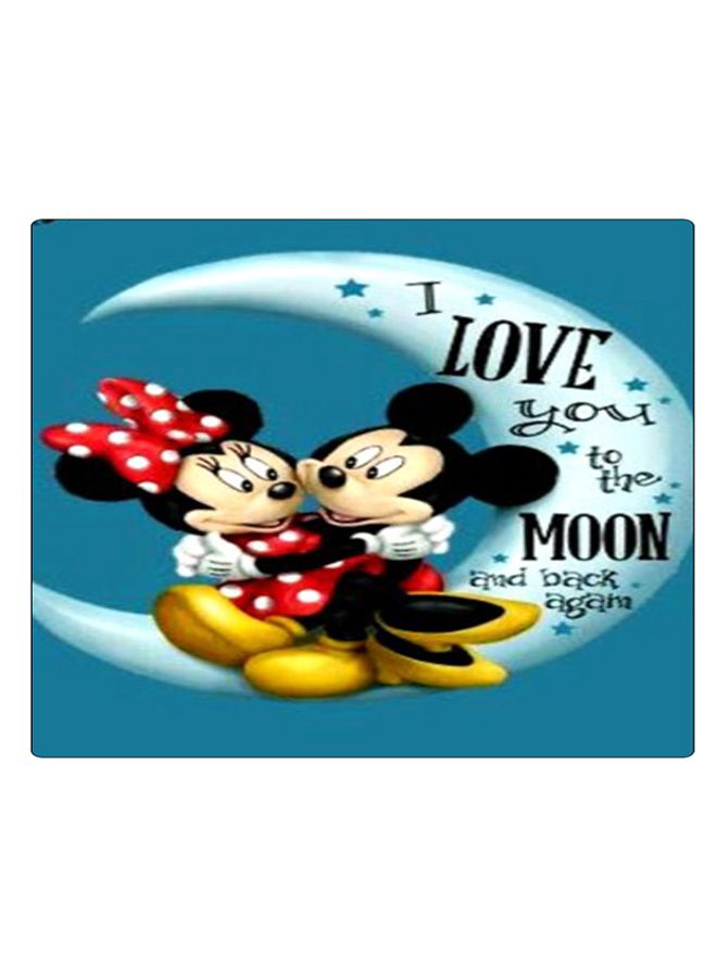 بي بي لوحة ماوس ألعاب بتصميم مضادة للانزلاق وبنمط مطبوع متعدد الألوان - Image 1