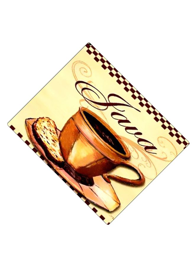 BP Printed Anti-Slip Gaming Mouse Pad Brown/Beige - Image 2