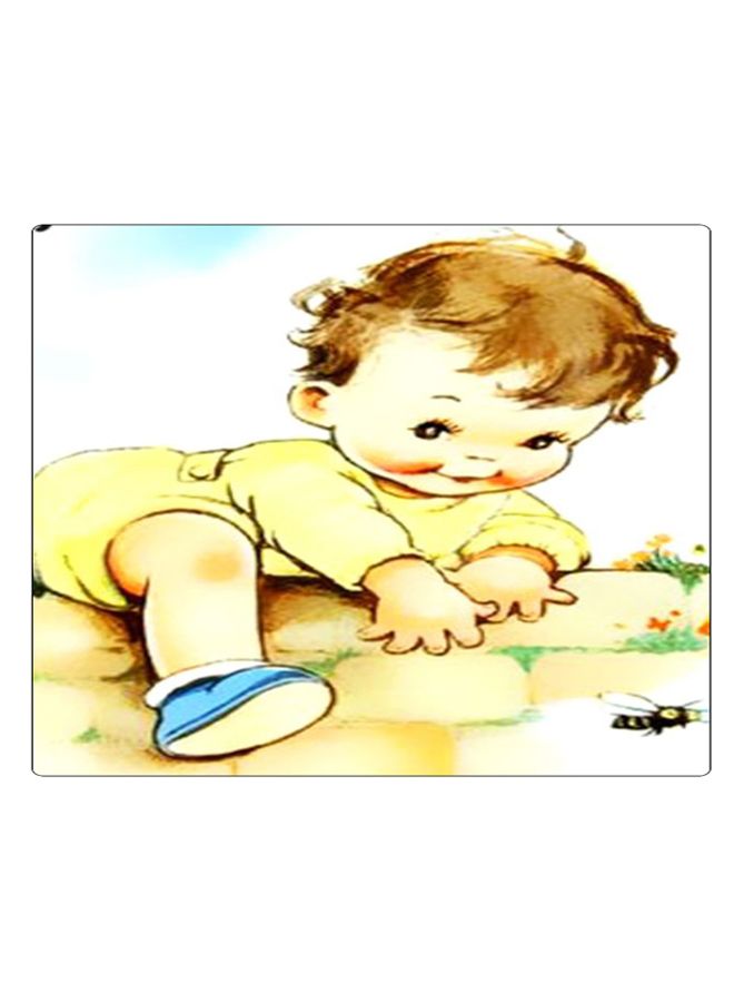 BP Printed Anti-Slip Gaming Mouse Pad Multicolour - Image 1
