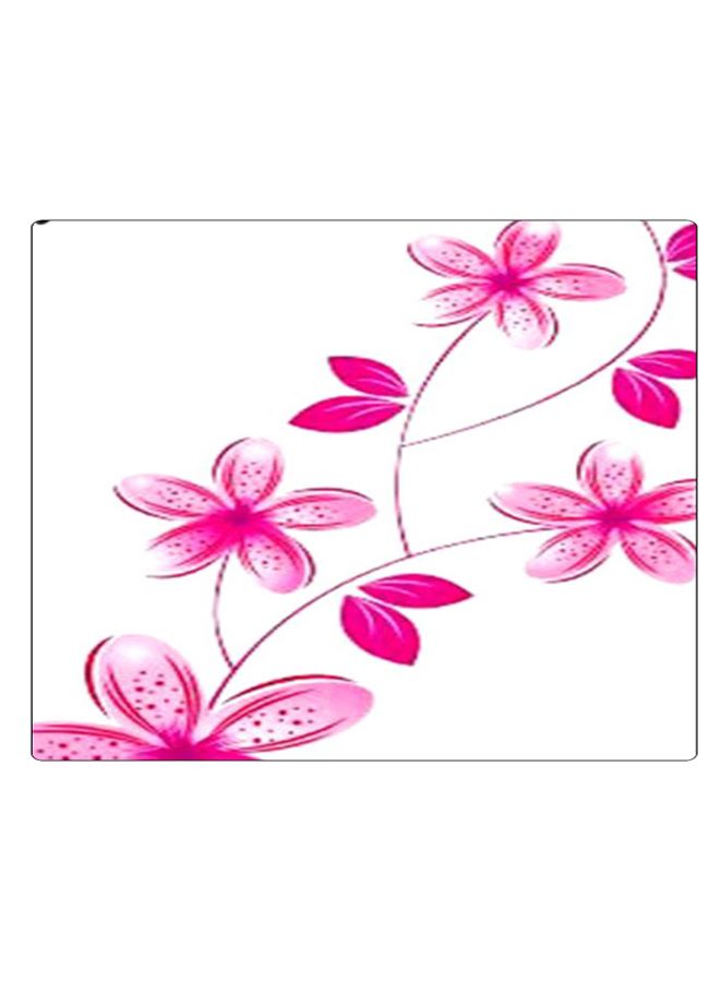 BP Printed Anti-Slip Gaming Mouse Pad Pink/White - Image 1