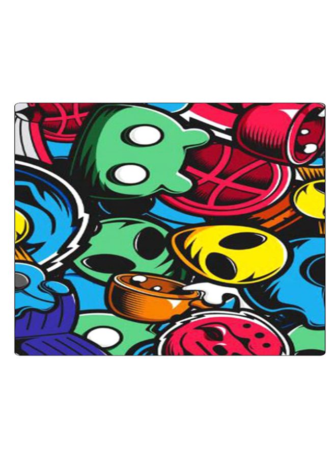 BP Printed Anti-Slip Gaming Mouse Pad Multicolour - Image 1