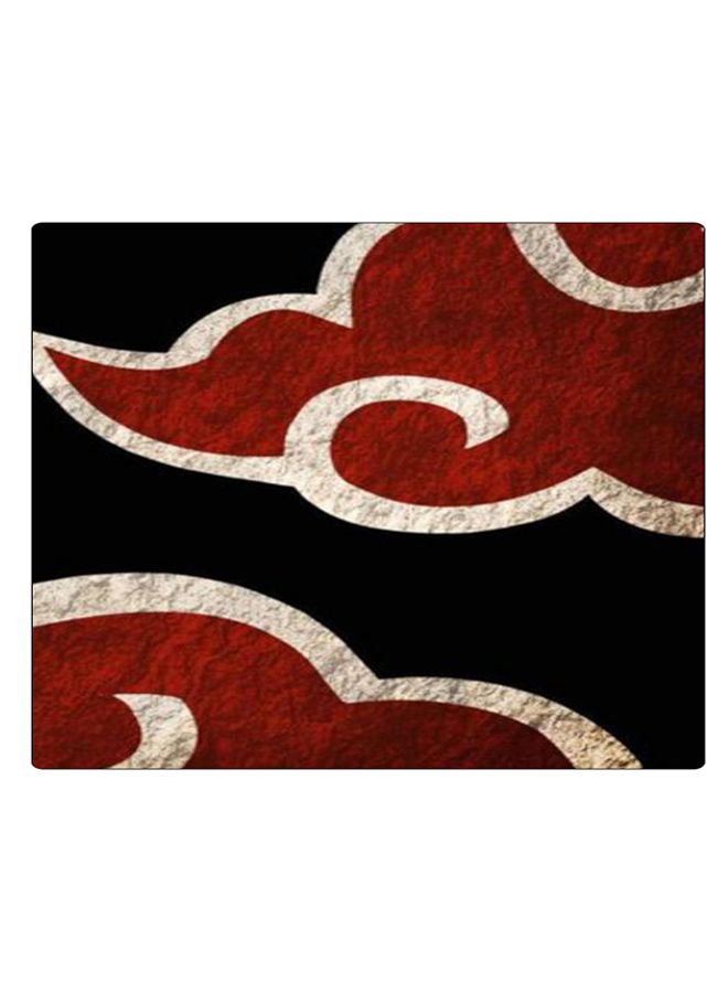 BP Printed Anti-Slip Gaming Mouse Pad Red/White/Black - Image 1