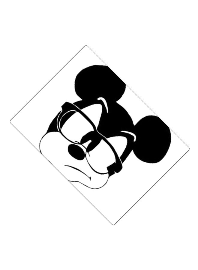 BP Printed Anti-Slip Gaming Mouse Pad Black/White  - Image 2
