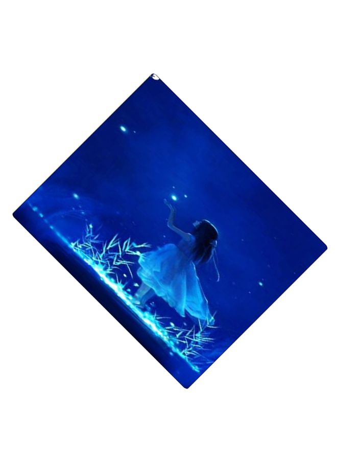 BP Printed Anti-Slip Gaming Mouse Pad Blue/Black/White - Image 2