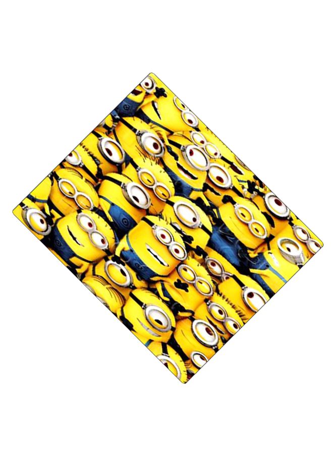 BP Printed Anti-Slip Gaming Mouse Pad Blue/Yellow/White - Image 2
